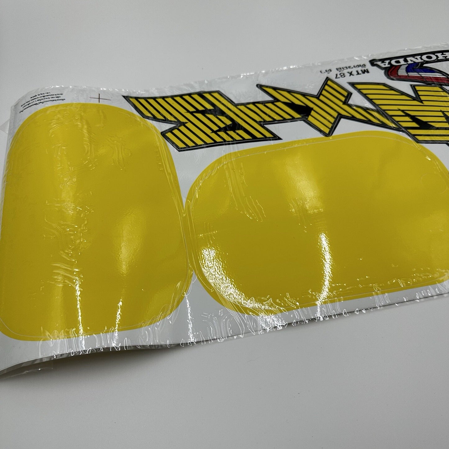 Honda MTX125 MTX200 Yellow Black Bike Sticker Decal Set