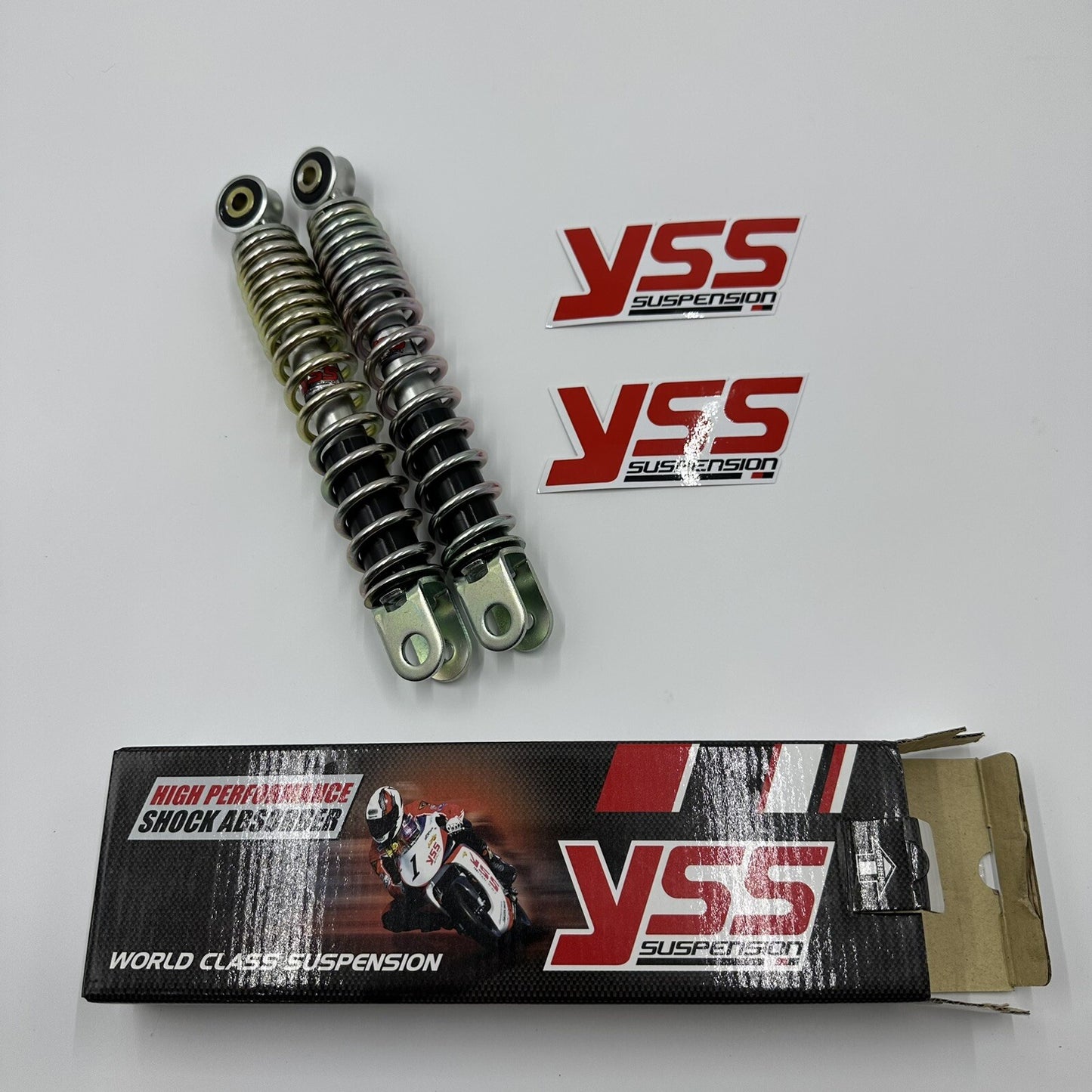 Genuine YSS Honda C50 C70 C90 Cub Front Springs Suspension Units Shocks Absorber