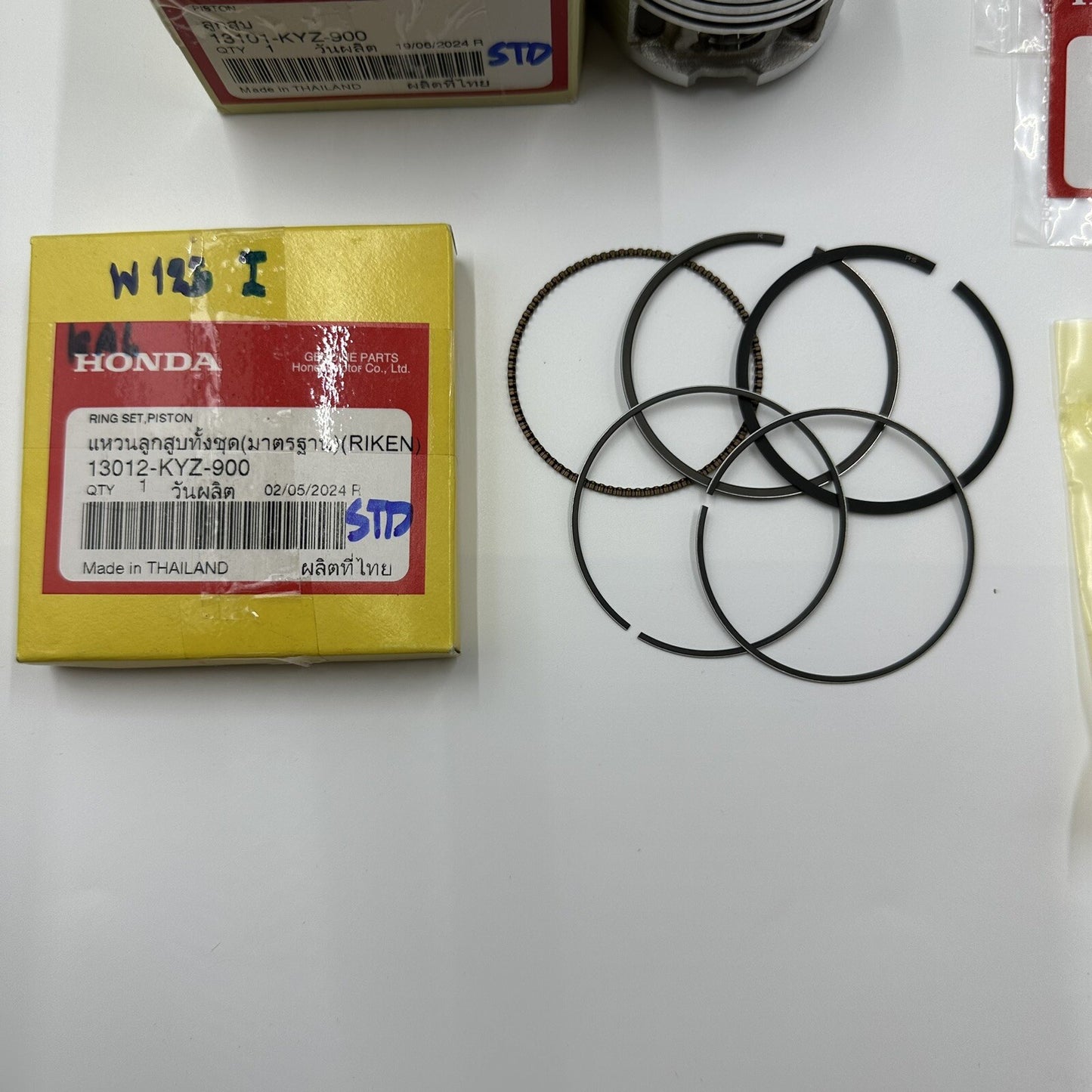 Honda MSX125 Grom Head Cylinder Piston Rings Pins Gasket Full Rebuild Kit 13-20