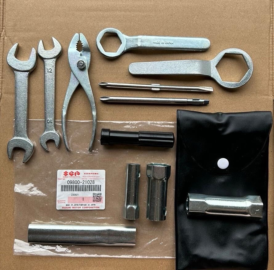 Genuine Suzuki Tool Kit A GP GT SB TS AP 50 100 125 185 200 250 X1 X5 X7 AP50