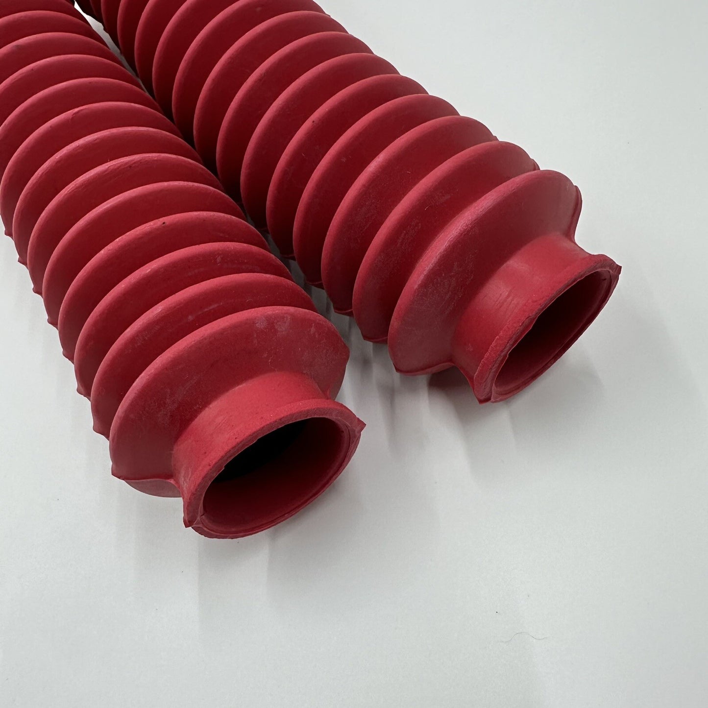 Yamaha DT100 DT125 DT175 Front Fork Suspension Boot Rubber Gator - Red