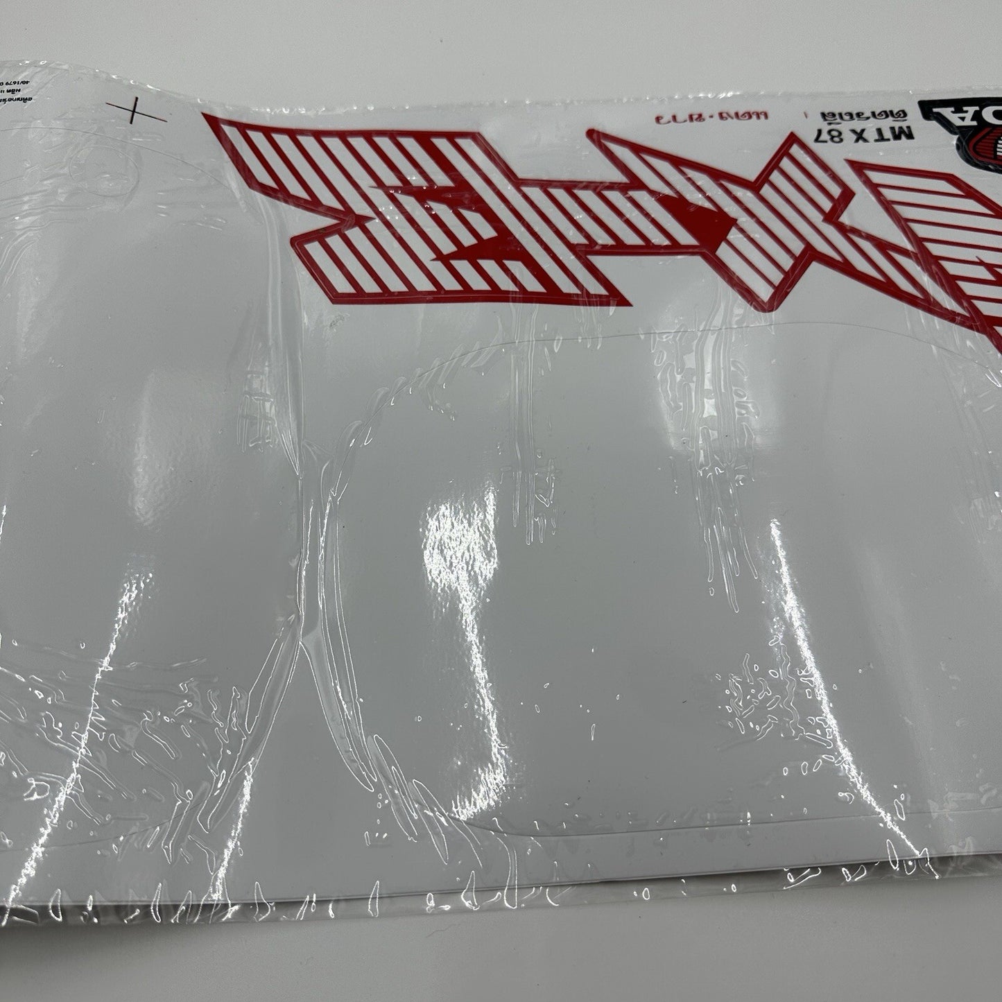 Honda MTX125 MTX200 for Red & White Bike Sticker Decal Set