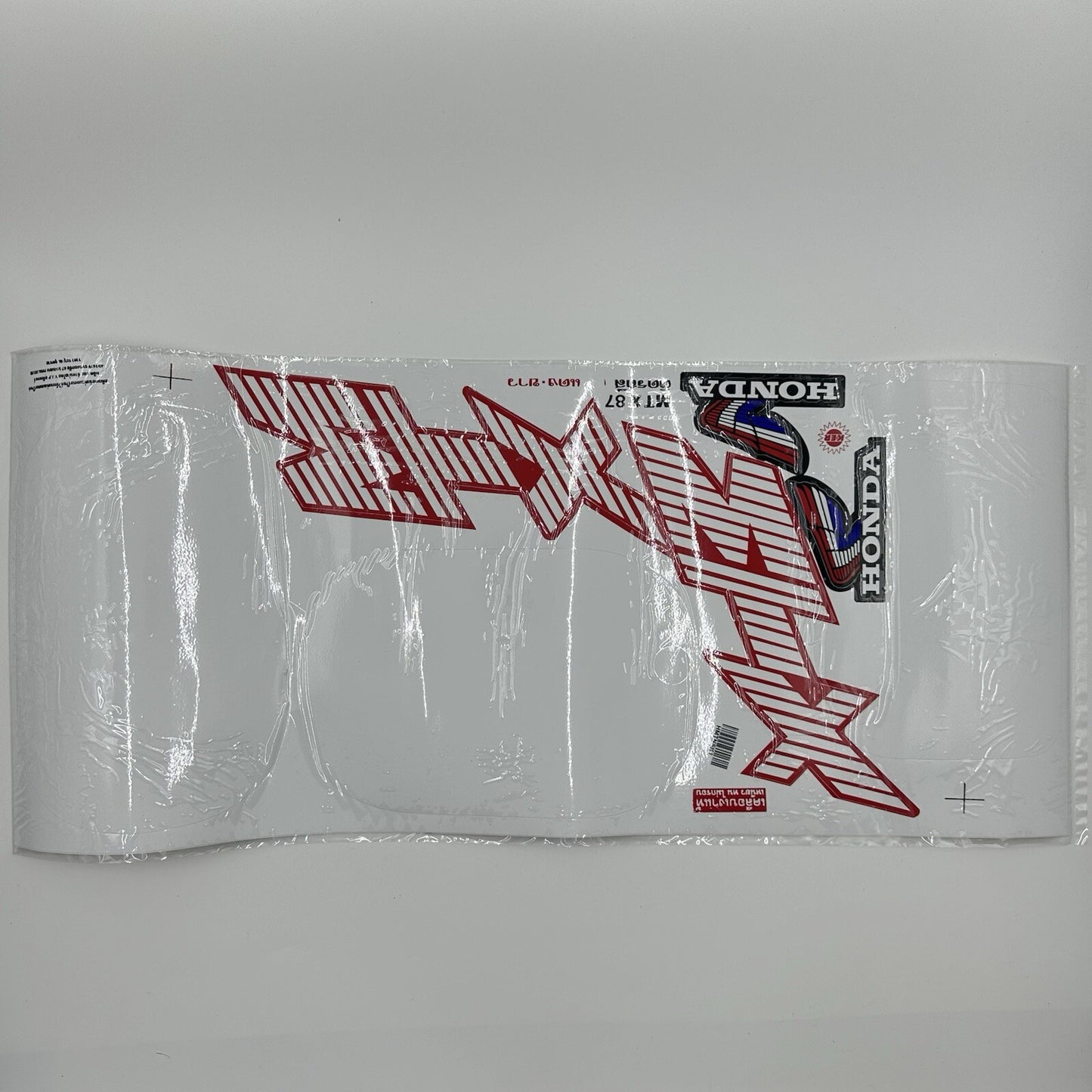 Honda MTX125 MTX200 for Red & White Bike Sticker Decal Set