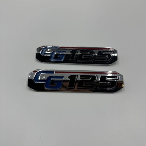 Honda CG125 Side Cover Logo Badge Emblem Decal Pair X2