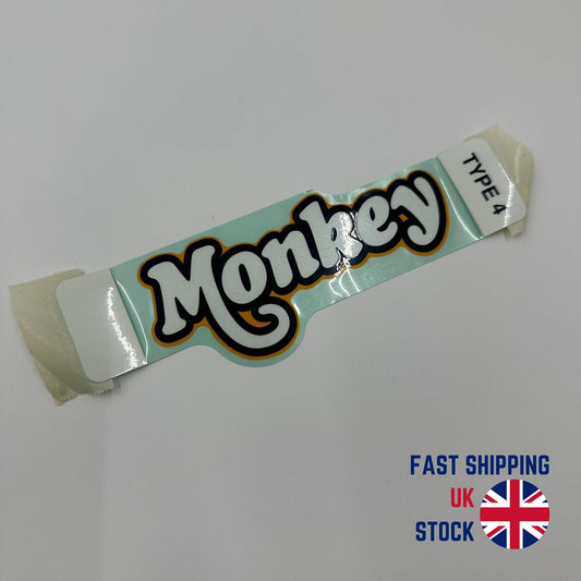 Genuine Honda Monkey Side Cover Decal Emblem Badge Sticker - Yellow