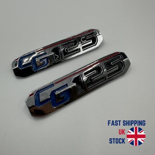 Honda CG125 Side Cover Logo Badge Emblem Decal Pair X2