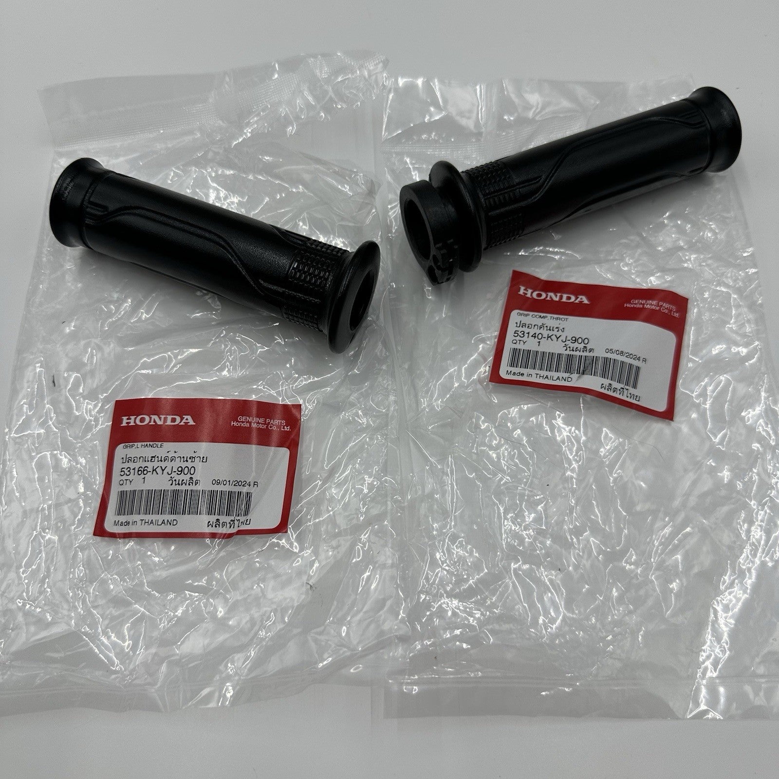 Genuine Honda MSX125 Grom 13 - 25 Throttle Left & Right Handlebar Grips LH RH