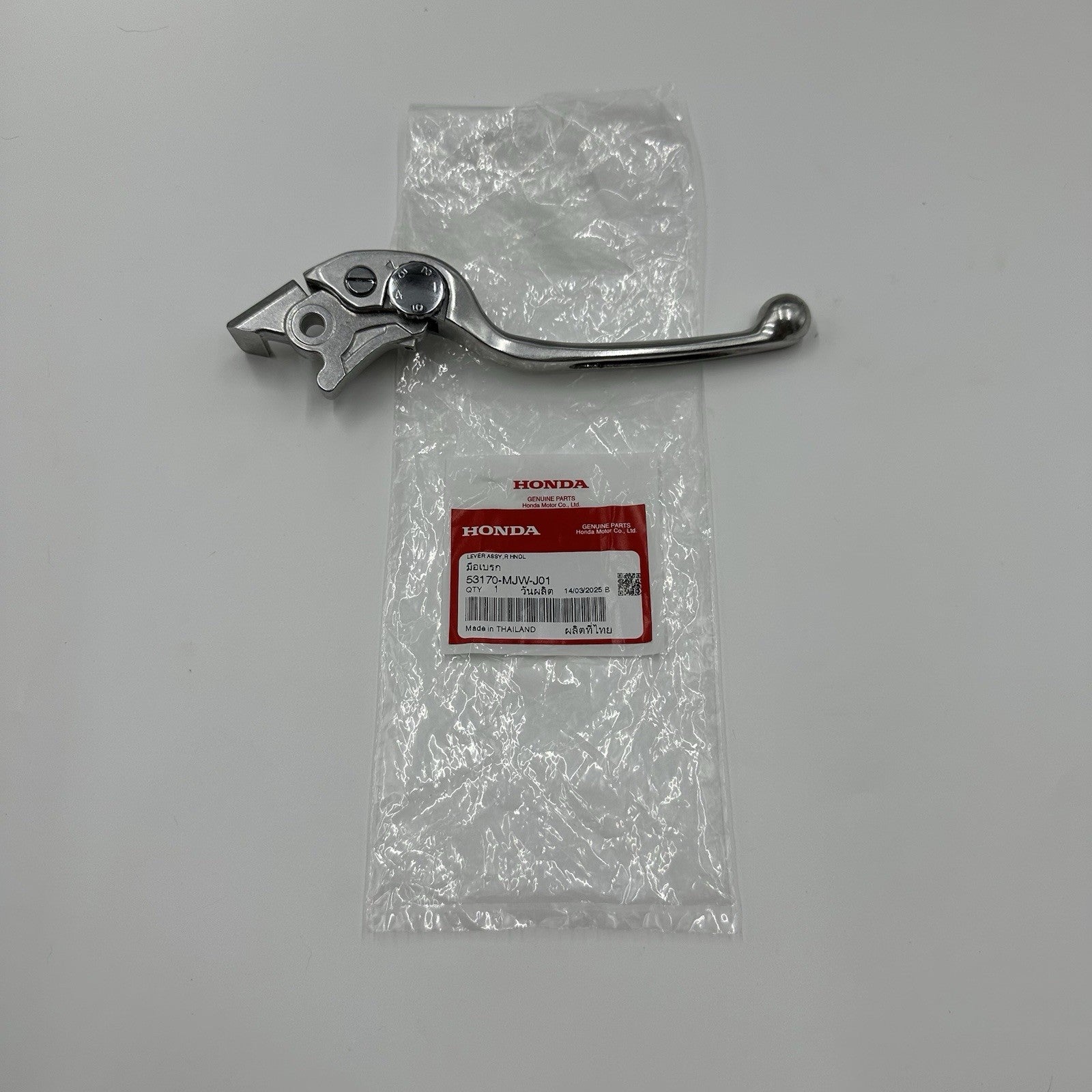 Genuine Honda Front Right Brake Lever CB400X CB500F CB500X CBR500R 53170-MJW-J01
