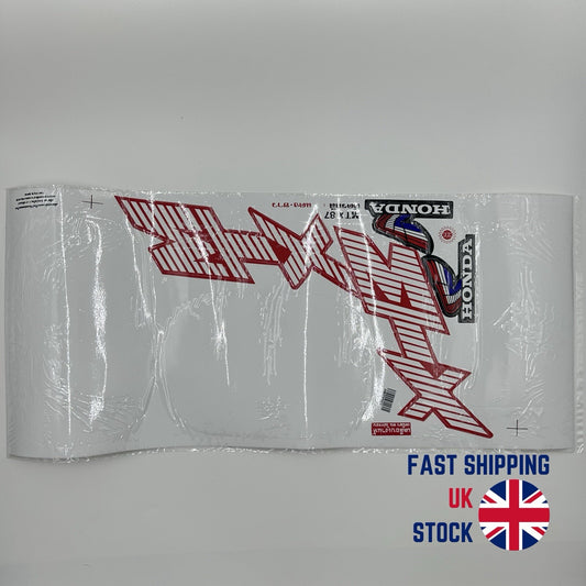 Honda MTX125 MTX200 for Red & White Bike Sticker Decal Set