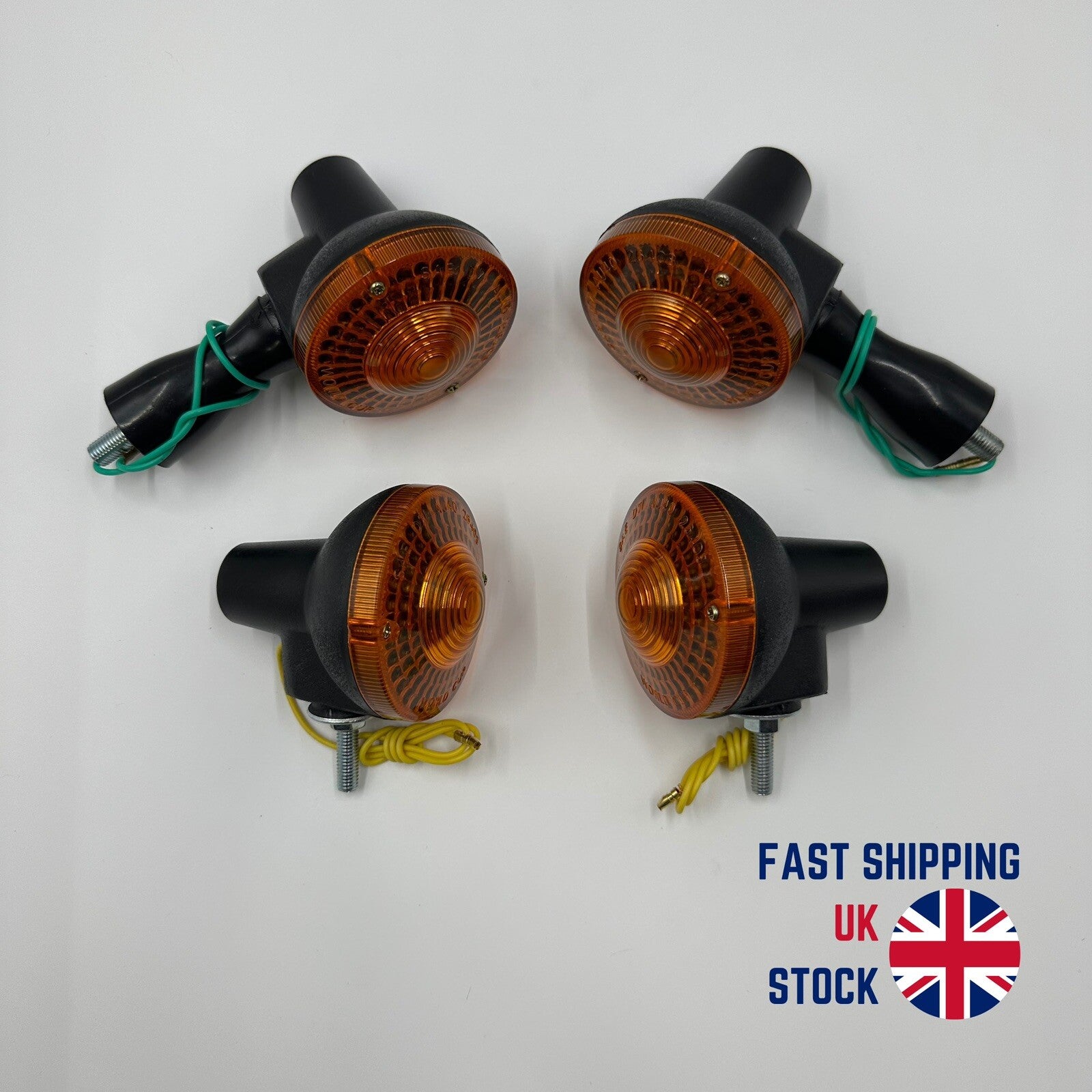 Yamaha DT100 DT125 DT175 DT250 DT400 Indicators Turn Signal Full Set