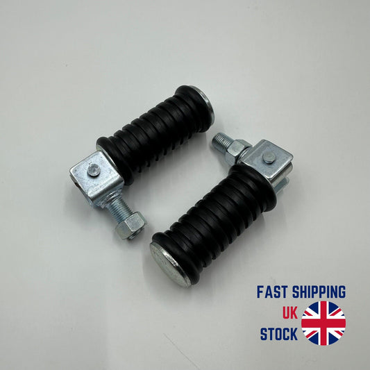Yamaha DT100 DT125 DT175 DT250 DT400 Rear Foot Pegs Rests Pair