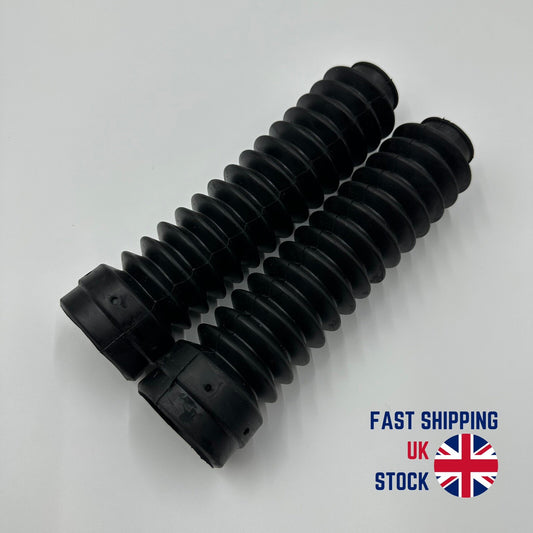 Yamaha DT100 DT125 DT175 Front Fork Suspension Boot Rubber Gator - Black