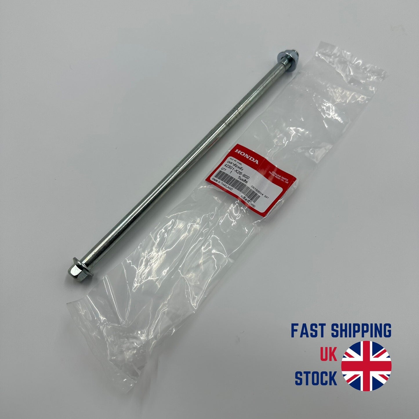 Genuine Honda MSX125 Grom 2013-2020 Rear Wheel Axle Spindle Bolt & Nut